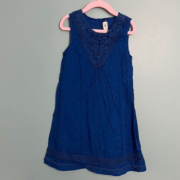 Mini Boden Embroidered Dress 7/8 - Picture 1 of 6